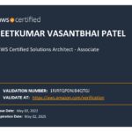 AWS Solutions Architect - Associate
